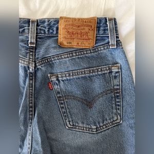 Vintage Levis 501, 29x30, light blue